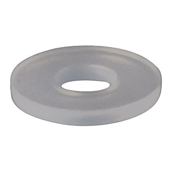 3mm White Nylon Washers – Pack of 10 | Jaycar