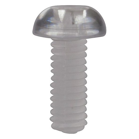 Jaycar Nylon Screws 10mm x 4mm – Pack of 25 (HP0160)
