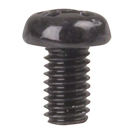 M3 x 5mm Black Anodised Equipment Screws – Phillips Head, Round Top – Pack of 25 | Jaycar