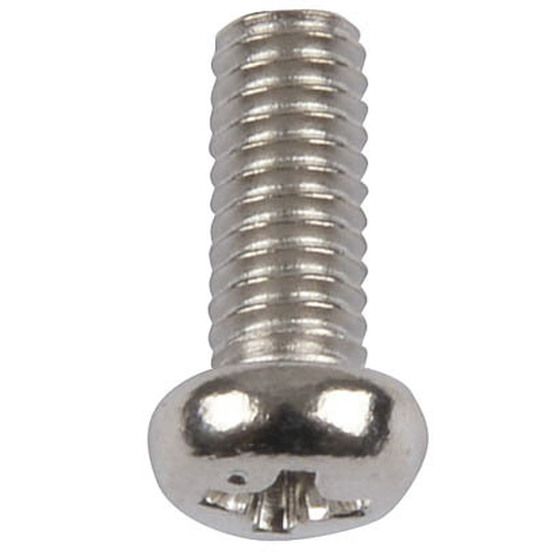 M4 x 10mm Round Phillips Head Steel Screws – Pack of 200 | JAYCAR