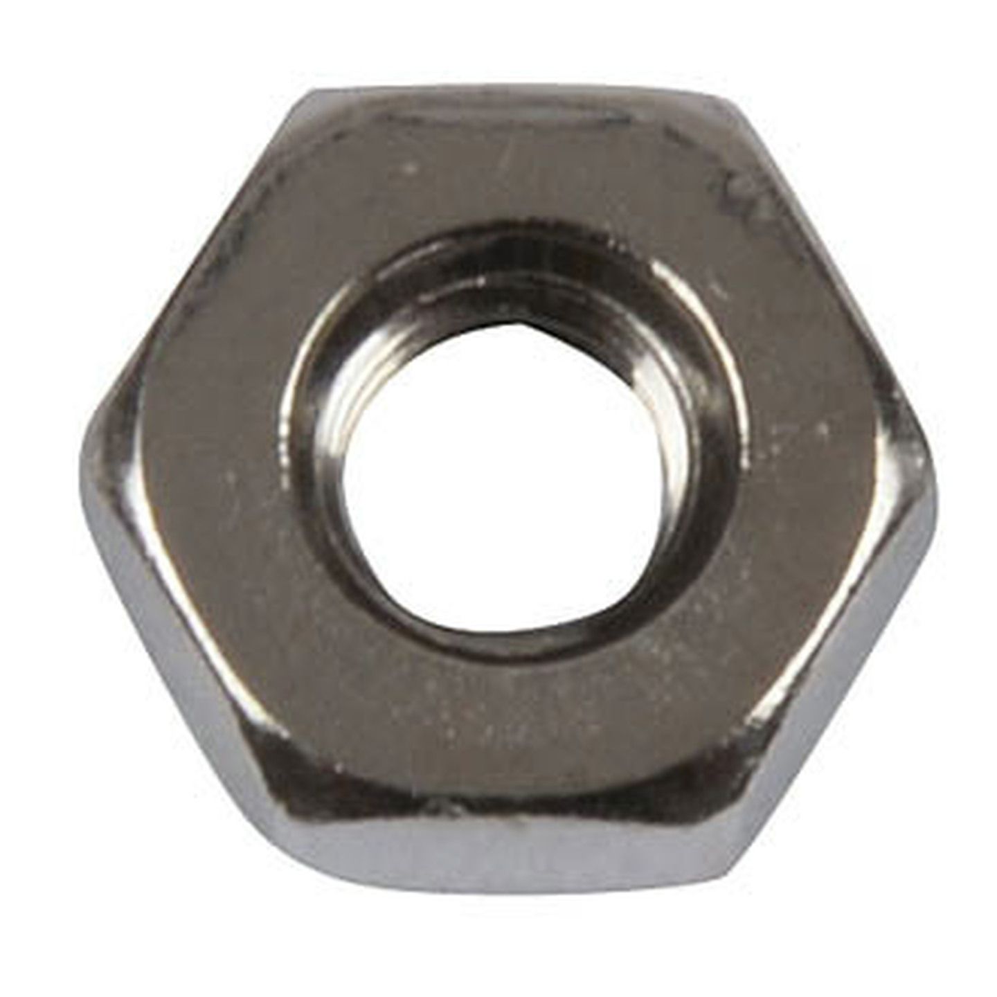 4mm Steel Hex Nuts - Pack of 25