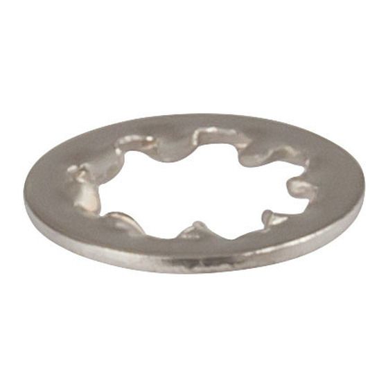 M4 Shakeproof Steel Washers – Pack of 25