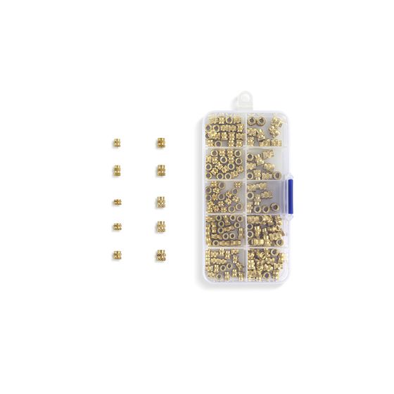 BUSHING THREAD BRASS M3 AND M4 SET OF 170
