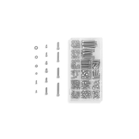 Jaycar Bolt & Washer Set M3, M4, M5 & M6 – 220-Piece Kit for DIY and Electronics Builds