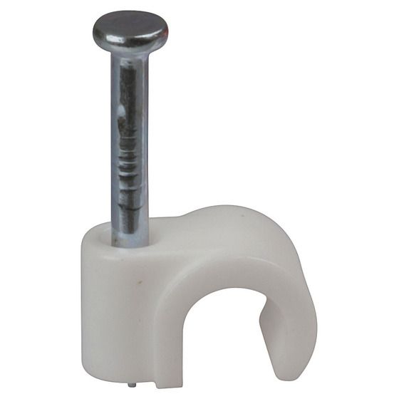 JAYCAR Expandable Cable Clip 5–7mm Round – Pack of 25
