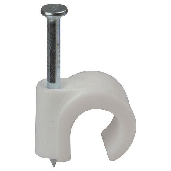 7-10MM ROUND CABLE CLIP PACKET OF 200