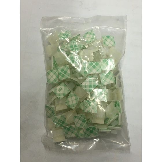 JAYCAR Adhesive Cable Mounts 5 x 8 mm – Pack of 100 (HP0785)