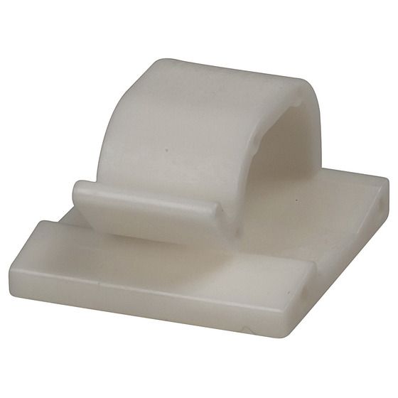 JAYCAR Large Adhesive Cable Mounts – Pack of 25 (HP0786)