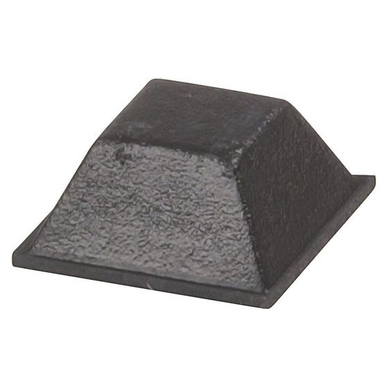 Jaycar Small Stick-On Rubber Feet – 12 x 12 mm, 6 mm Height – Pack of 20