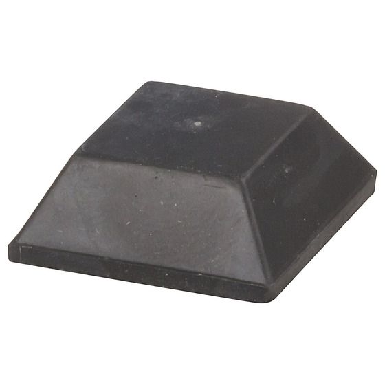 Jaycar Large Stick-On Rubber Feet – 20 x 20 mm, 8 mm Height – Pack of 20