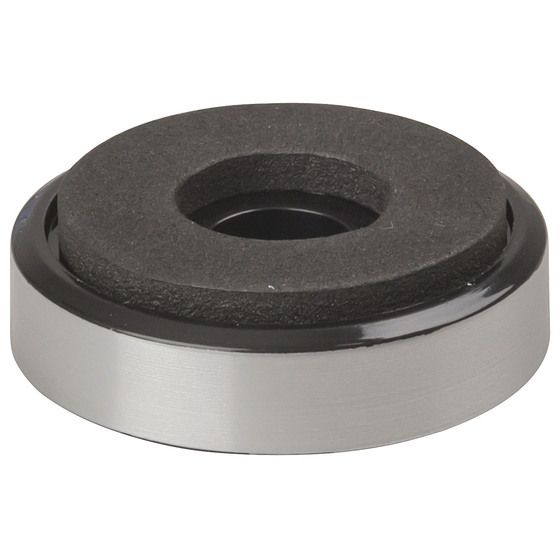 Jaycar Screw-On Equipment Feet – 30 mm, Silver – Pack of 4