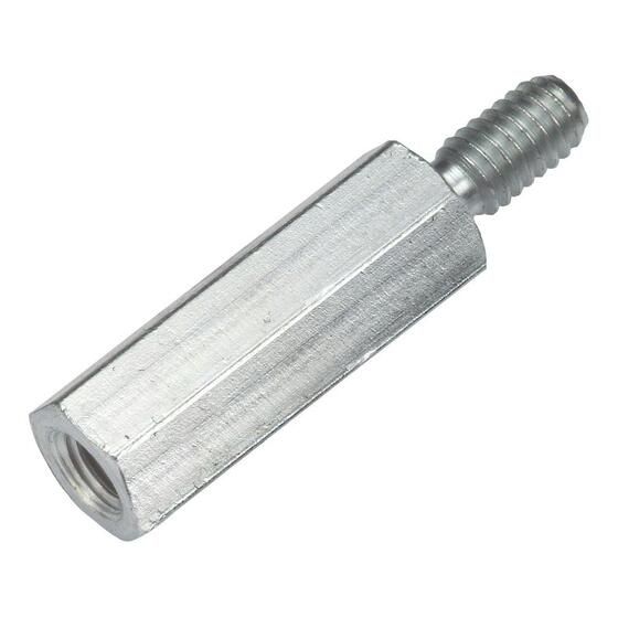 M2.5 Spacer Kit for Raspberry Pi HATs – 4× 11mm Aluminium Standoffs + 4× 6mm Screws