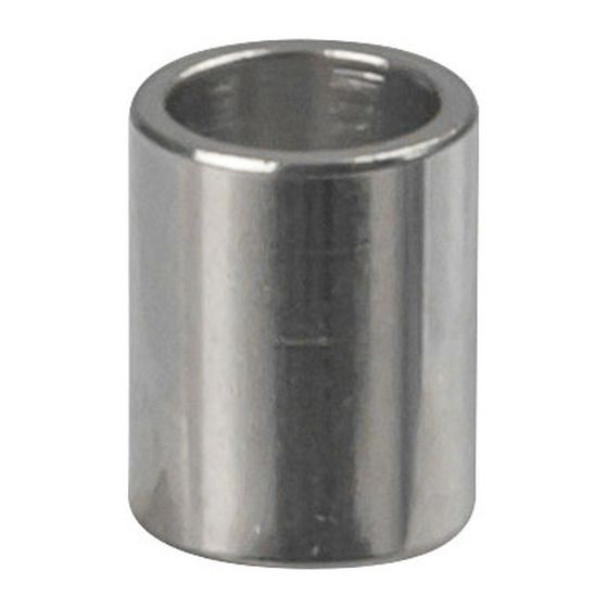6mm Untapped Metal Spacers – Nickel-Plated Steel, Pack of 8
