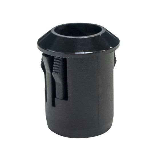 10MM LED CLIPS BLACK - PACK OF 5
