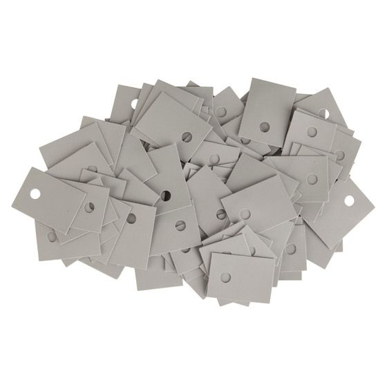 TO-220 Silicone Rubber Transistor Insulator Washers – Pack of 100 (JAYCAR)