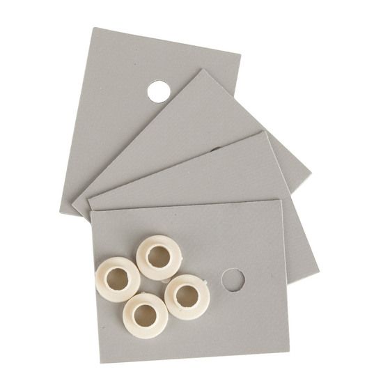 TO-3P Silicone Rubber Insulating Kit – Pack of 4 (JAYCAR)