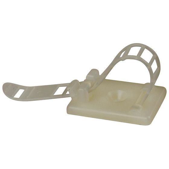 Jaycar Adhesive Cable Tie Mounts – Pack of 10