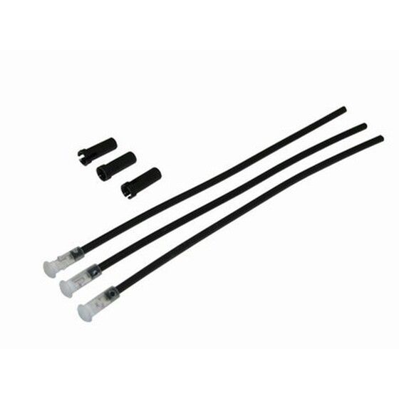 Jaycar Fibre Optic Light Transporter – 3mm LED, 100mm Lead (Pack of 3)