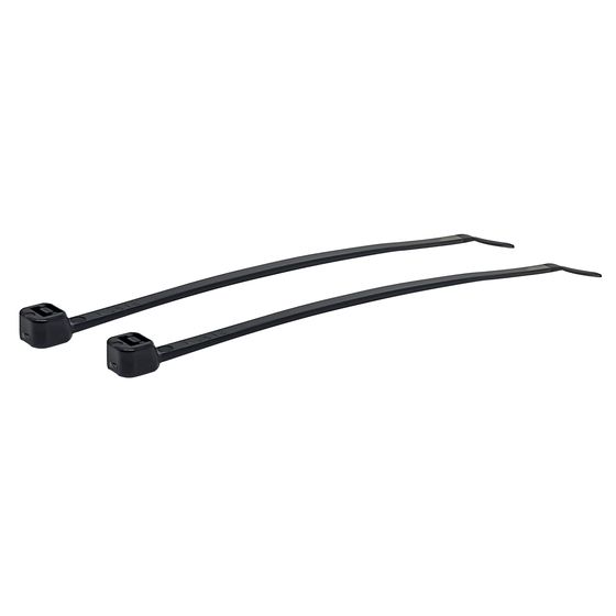 Jaycar 150mm Black Nylon Cable Ties – Pack of 15 | UV Resistant
