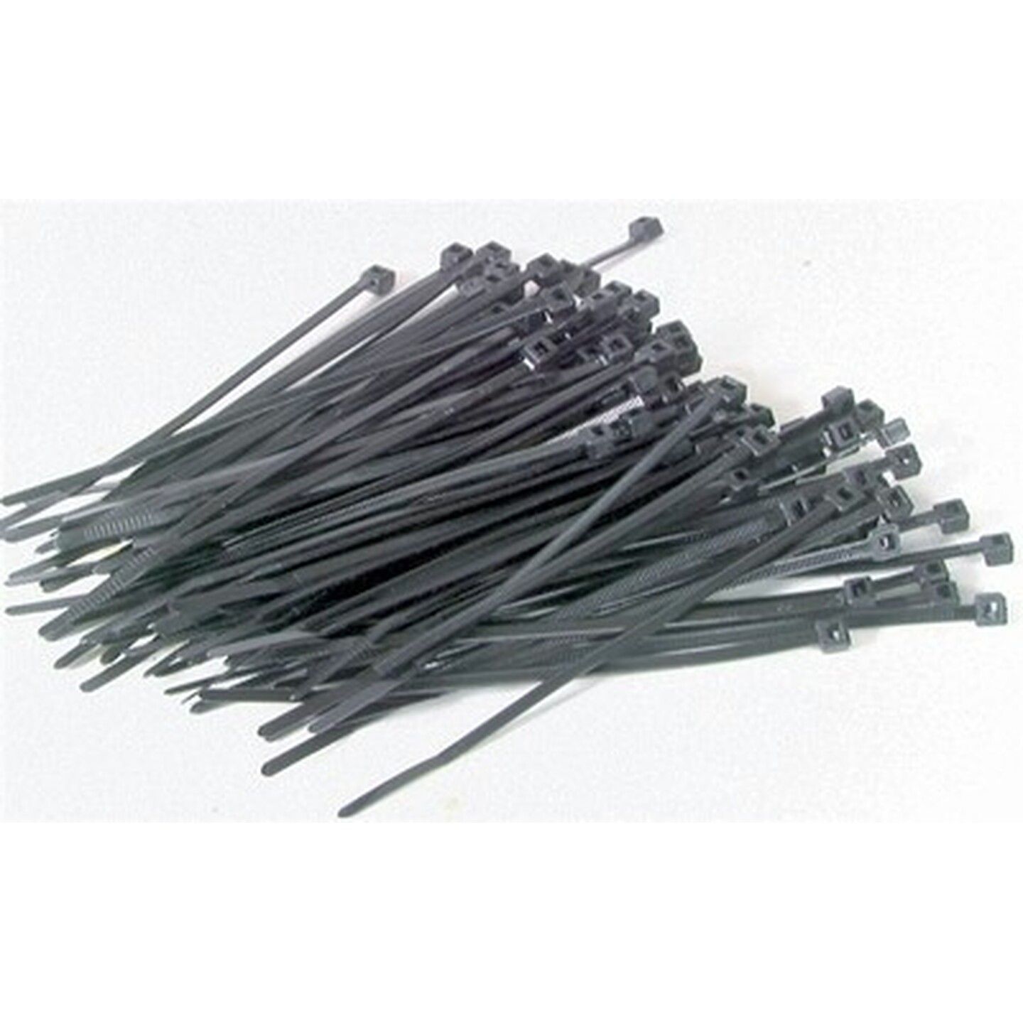 150mm Black Cable Ties - Pack of 100