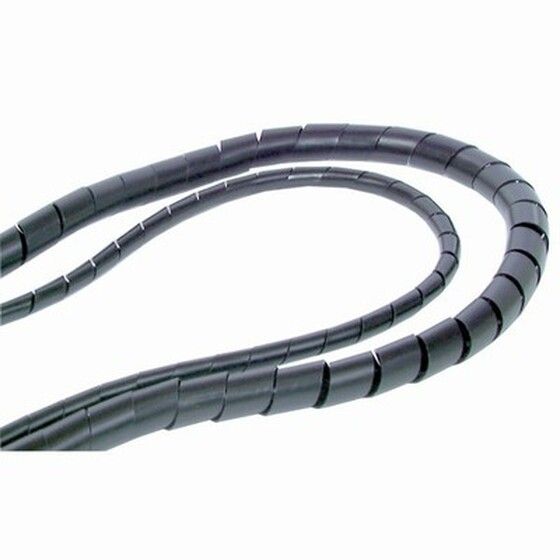6mm Clear Spiral Cable Binding – 2.5m | JAYCAR