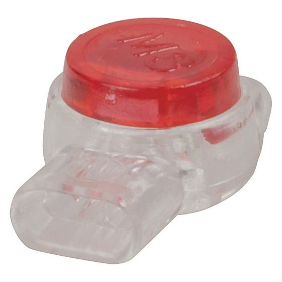 Crimp Wire Connector – 3-Wire, Pack of 50 | Moisture-Resistant Telephone Wiring