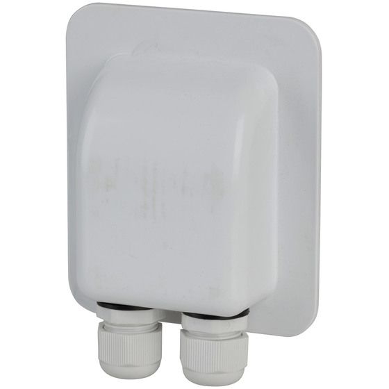 White ABS Solar Cable Entry Point | JAYCAR HS8866