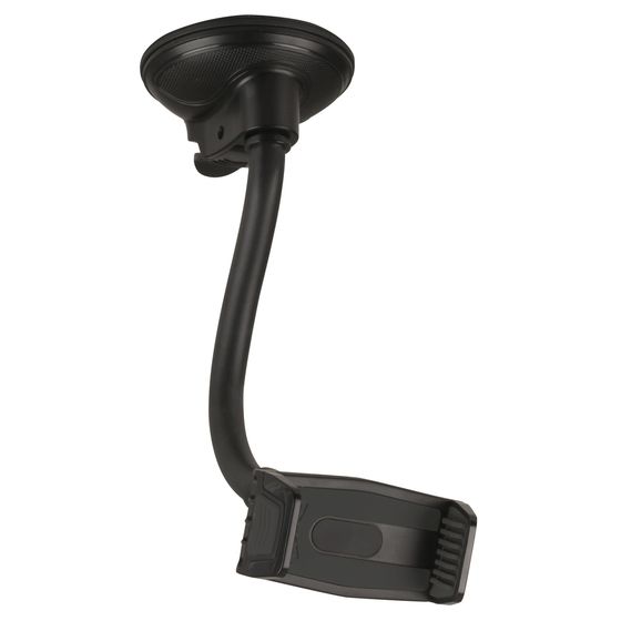 JAYCAR Gooseneck Suction Cup Phone Mount – 360° Ball Head, Fits 4.7"–6.5" Screens | HS9048