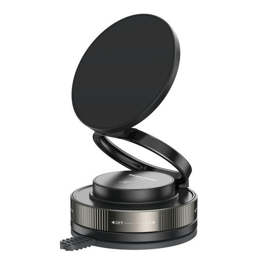 MAGNETIC PHONE STAND WITH SUCTION CUP BASE