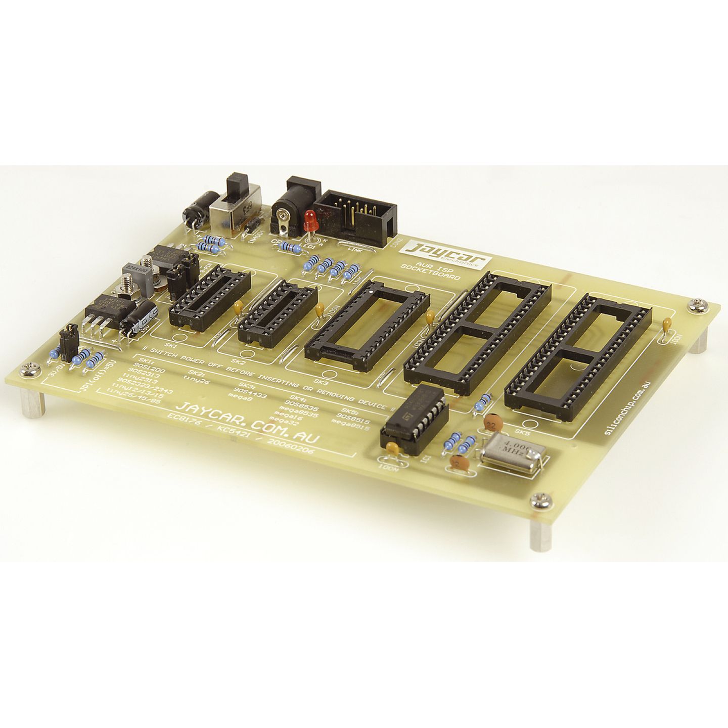 AVR Adaptor Board for KC-5340 Kit Back Catalogue