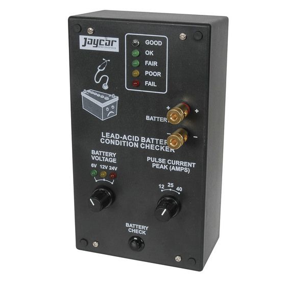 Jaycar SLA Battery Health Checker Kit | LED Condition Tester – Solder-It-Yourself