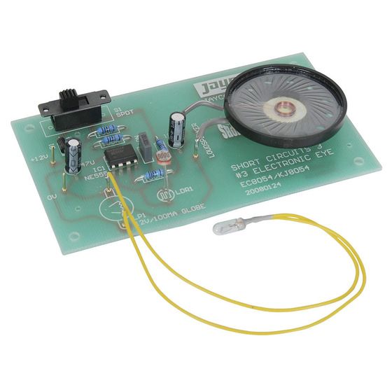Jaycar Short Circuits Three Project – Electronic Eye Beam Detector Kit | 12VDC