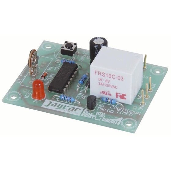 Short Circuits Two Project Kit – Countdown Timer with Relay (9V)