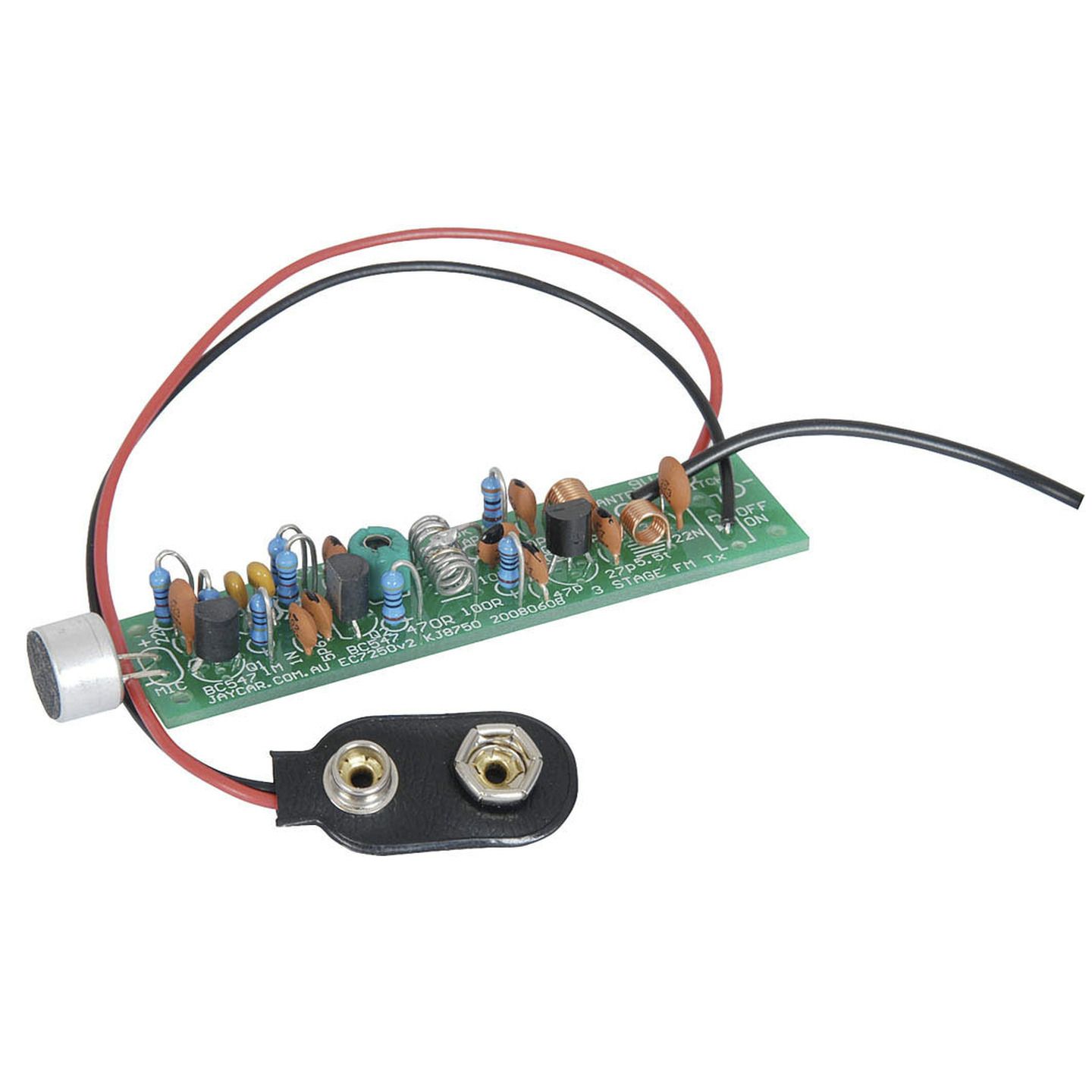 Short Circuits Two Project - Three Stage FM Radio Transmitter