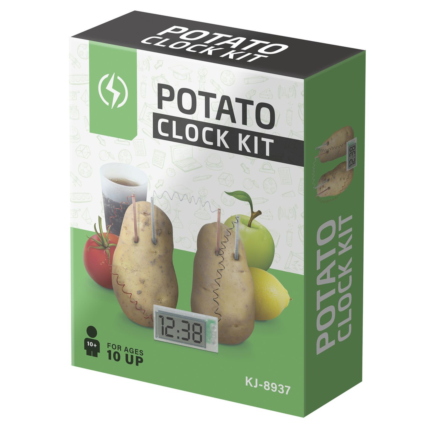 Potato Powered Clock Kit