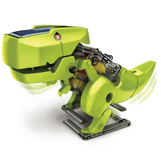 Jaycar 4-in-1 Transforming Solar Robot Kit – T-Rex, Beetle, Robot & Driller (KJ8965)