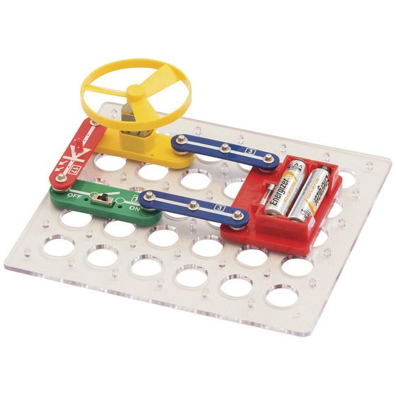 Jaycar Snap-On 80-Project Electronic Kit – No Soldering, Ages 6+ (KJ8970)