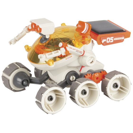 Jaycar Solar Rover Kit – 6-Wheel Solar-Powered Explorer with Radar Dish