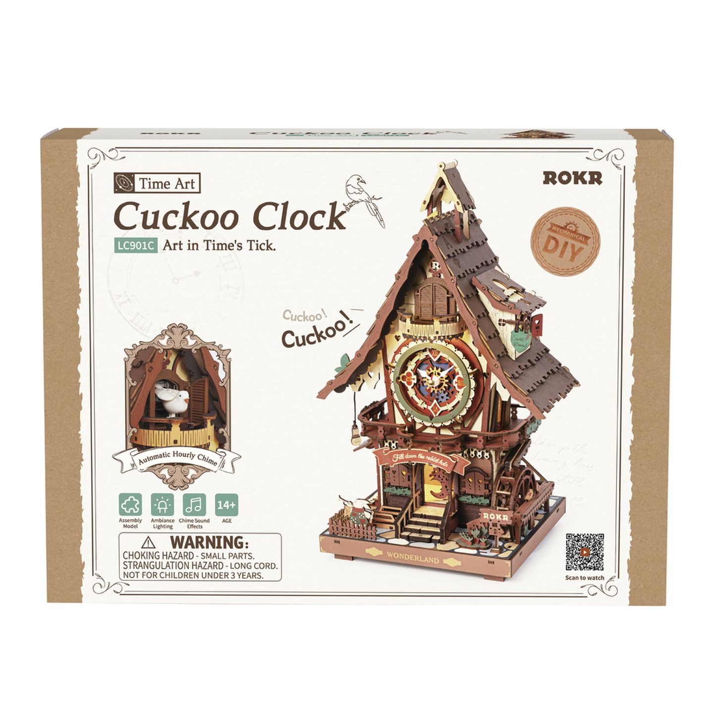ROKR Cuckoo Clock Construction Kit