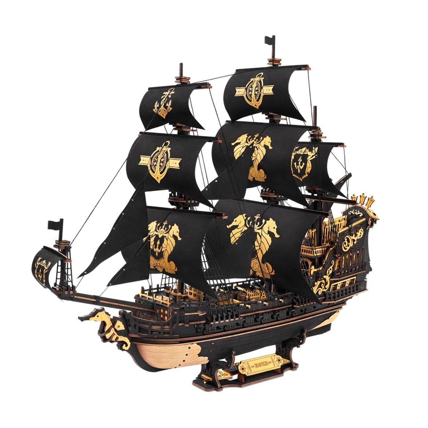 ROKR Pirate Ship Construction Kit