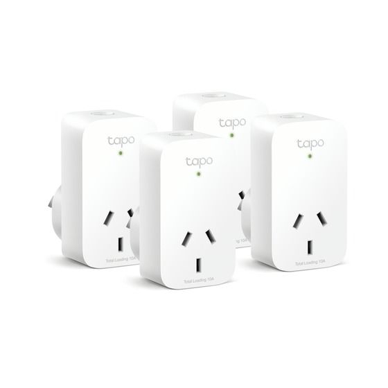 TP-Link P100 Smart Plug – Wi-Fi, 4 Pack, Alexa & Google Compatible | Jaycar LA4202