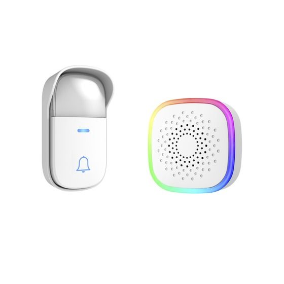 Kinetic Wireless Doorbell – 60 Melodies, 200m Range, No Wiring (Jaycar)