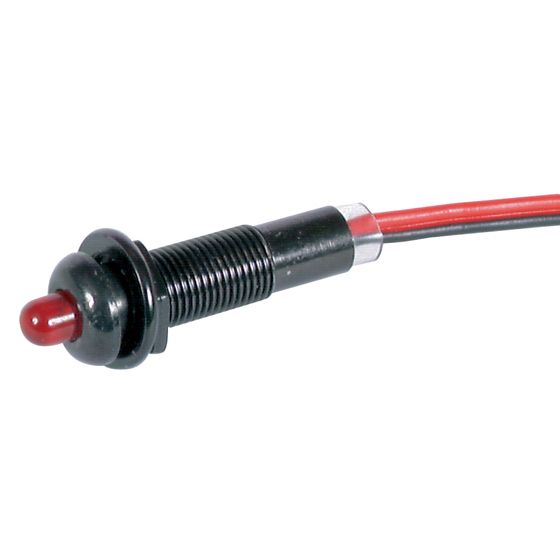 Jaycar Dash Mount Flashing Red LED 12V – Fake Car Alarm Indicator