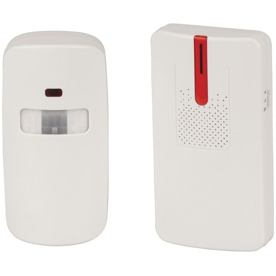 Jaycar Wireless Driveway & Entry PIR Alert Kit – 50m Range, IP44, Battery Powered