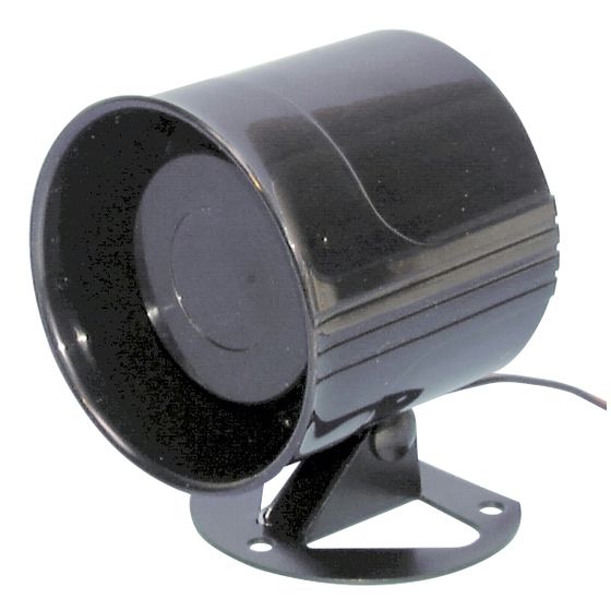 Piezo Siren 105dB – Mounting Bracket & Cable Included | Jaycar