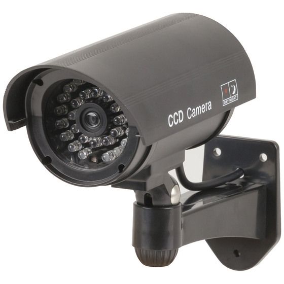 Jaycar Dummy Bullet Camera with Infrared – 30 IR LEDs, IP44 Rated
