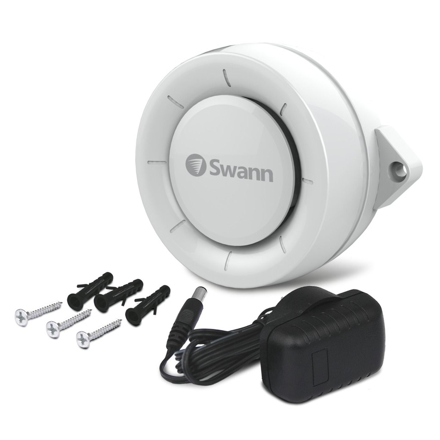 Swann Security - WiFi Indoor Siren 5V DC Powered - 1 Pack SWIFI-ISIREN-GL