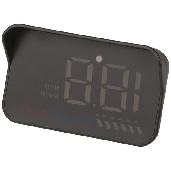 Jaycar GPS Speedometer Head-Up Display with OBD-II Data – Windscreen Projector for 12V & 24V