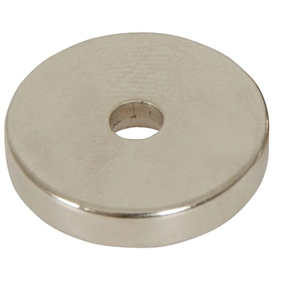 Jaycar Rare Earth Magnets with 4.5mm Countersunk Mounting Holes – Round or Rectangular