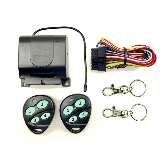 Jaycar 4-Channel Wireless Remote Control Relay with 2 Key Fobs – LR8859